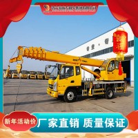10吨唐骏汽车吊供应 港口码头集装箱移动使用 四通 起重机械